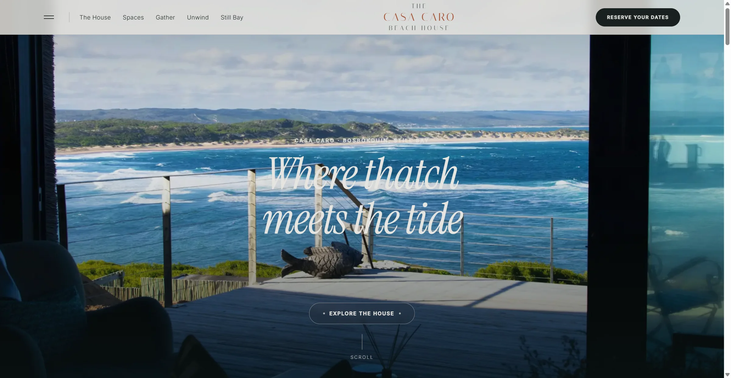 Casa Caro website preview